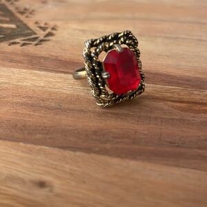 Sarah Coventry Gold toned adjustable ring